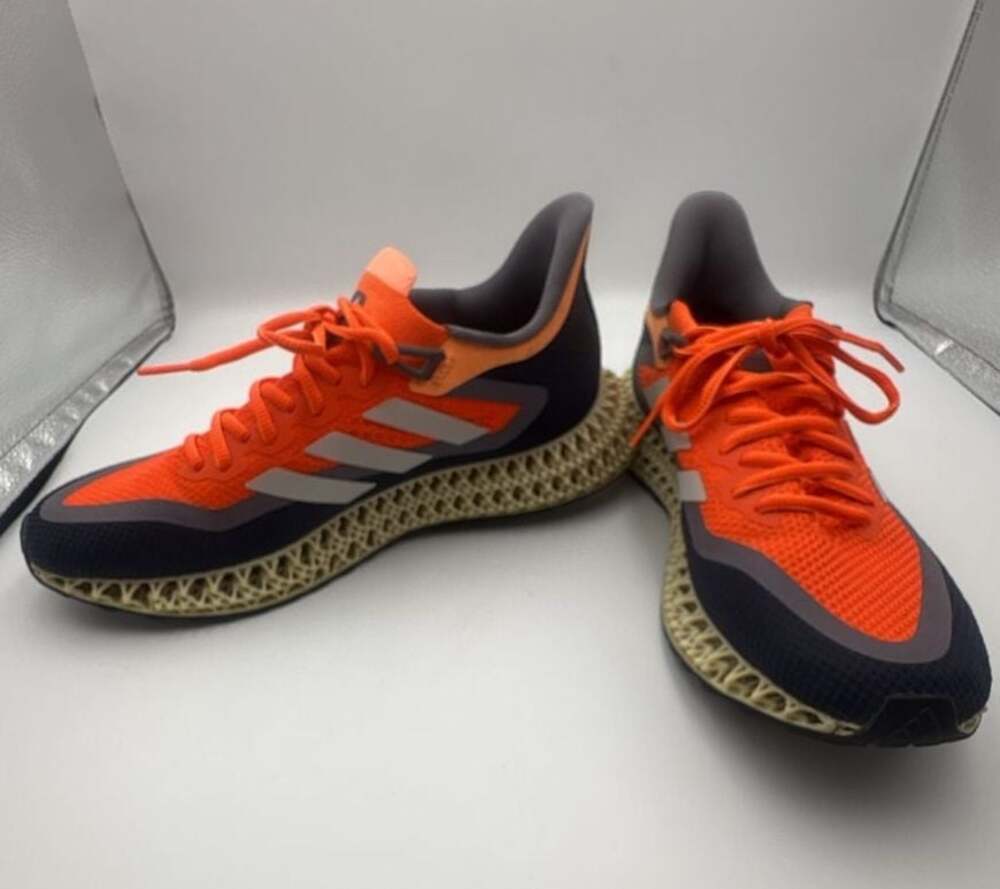 Adidas 4DFWD 2 Impact Orange/Trace Grey Running Shoes (GY8421) - Picture 7 of 13